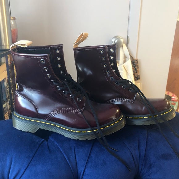 vegan 1460 lace up boots